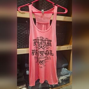 Pink Pistol Tank Top